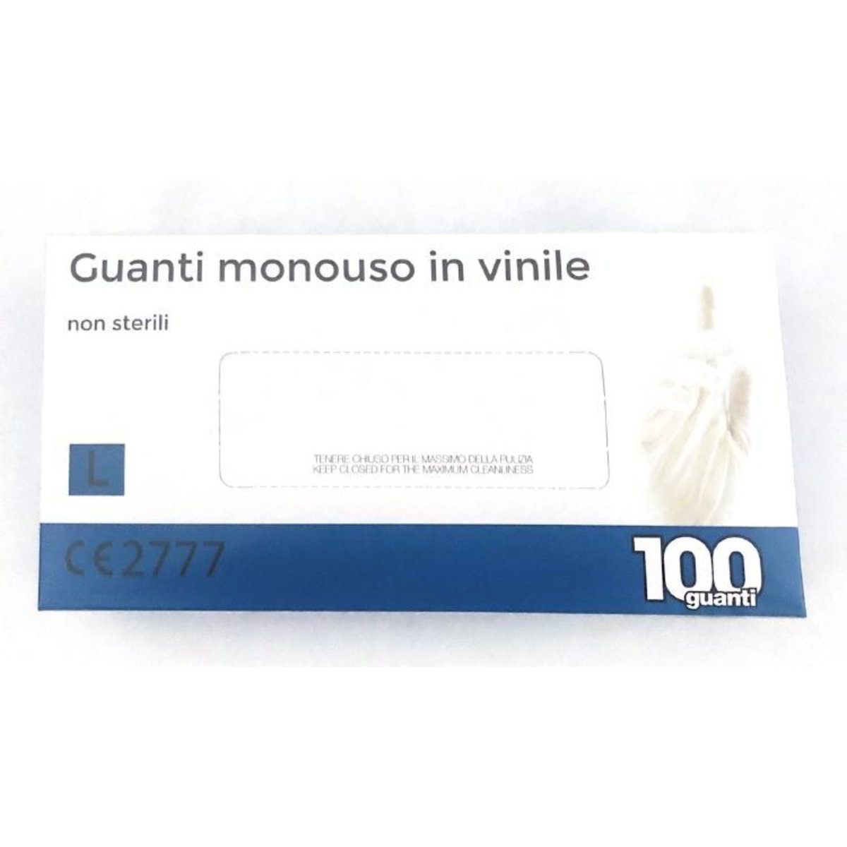 Medi-Inn Guanti Monouso In Vinile Leggero – 100 Pezzi Confezione, Varianti Di Taglia, Con Talco, AQL 1,5